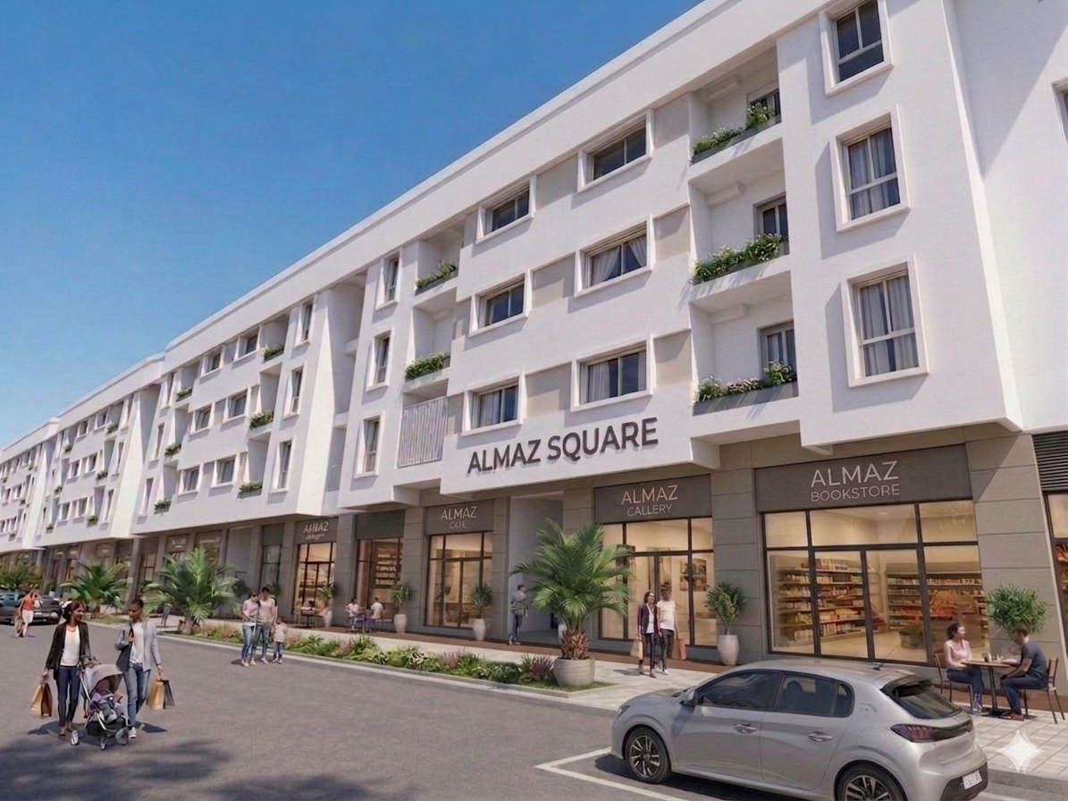 ALMAZ SQUARE | Appartements F3 et F4 à Casablanca, Quartier Almaz